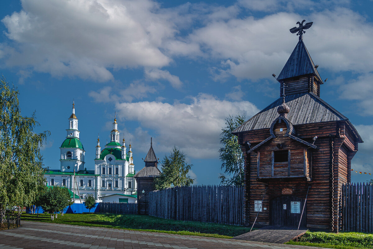 Сретенский собор и острог. - Георгий Кулаковский