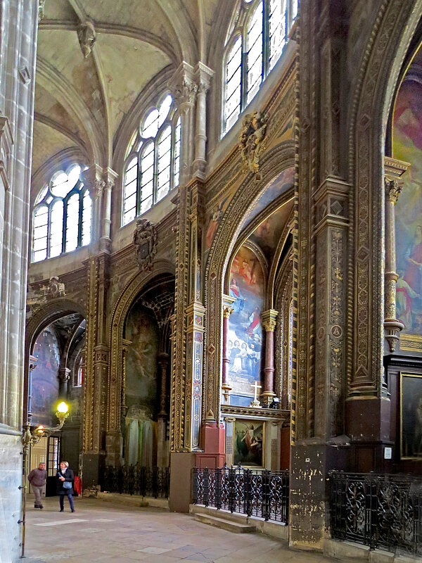 В церкви Сент-Эсташ. Eglise Saint-Eustache. - ИРЭН@ .