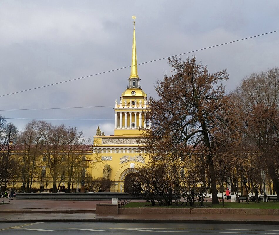 Адмиралтейство в ноябре. - Ирина ***