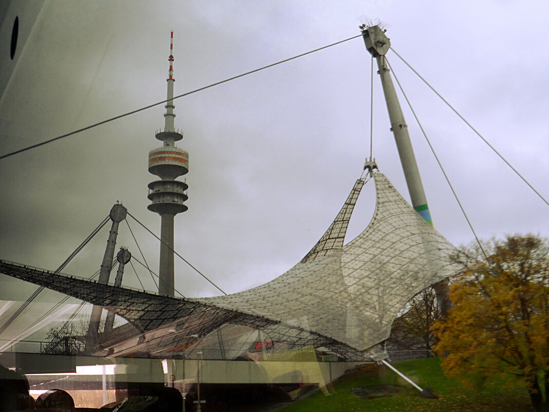 Мюнхен. Olympiaturm и Olympiastadion. - Галина Мюнхен. Olympiaturm и Olympiastadion. - Галина