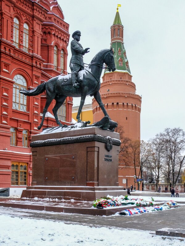 Памятник маршалу Г.К. Жукову - Георгий А Памятник маршалу Г.К. Жукову - Георгий А