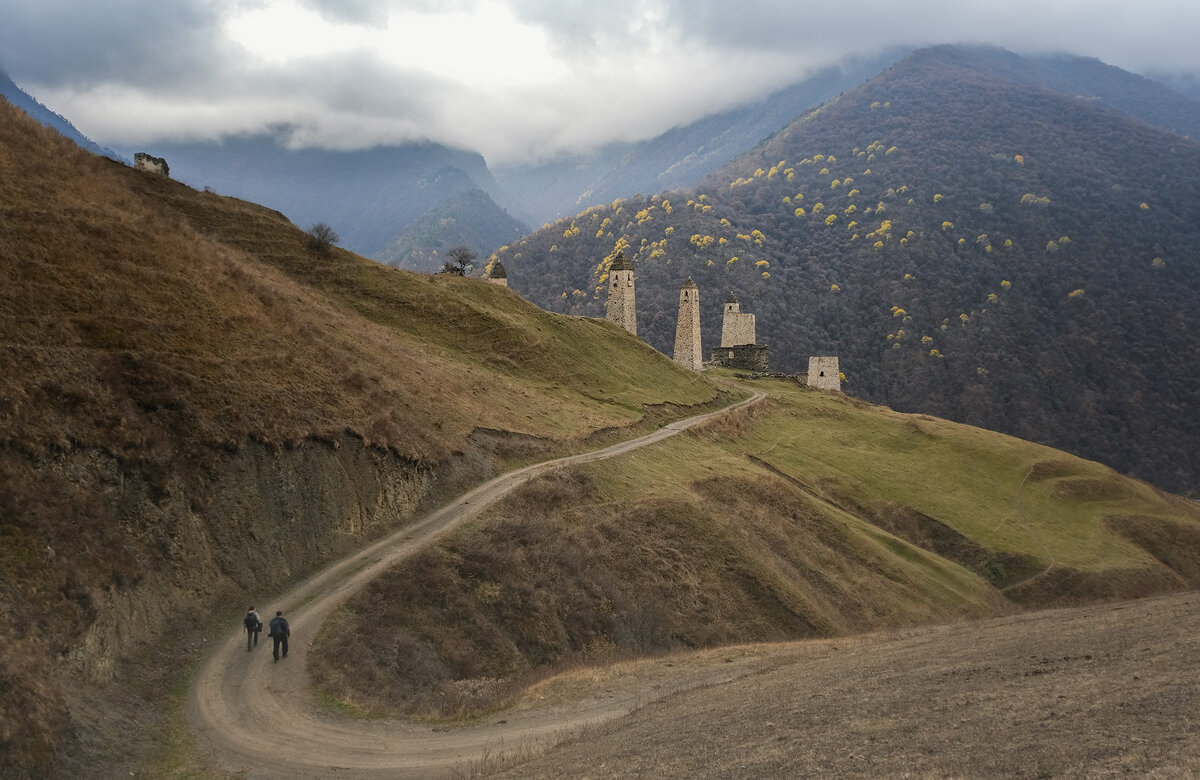 Ингушетия. Дорога к Эрзи - Galina Ингушетия. Дорога к Эрзи - Galina