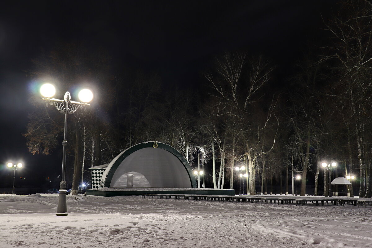 Городской парк. Шуя, - Сергей Пиголкин