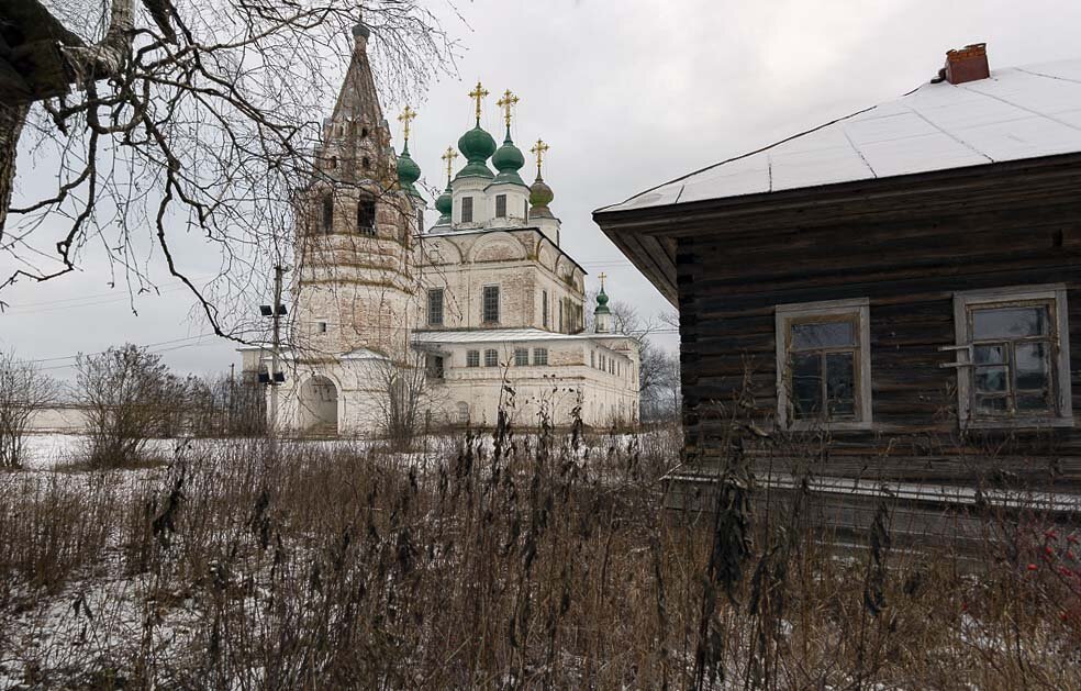 Великий Устюг. Дымковская слобода и Глединский монастырь. - Дмитрий Иванов