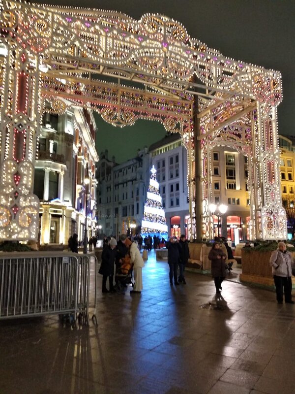 Новогодняя Москва - Нина Колгатина 