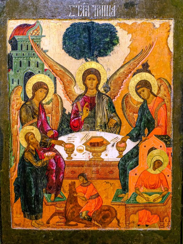 Приём у Авраама 1665 г. - Георгий А Приём у Авраама 1665 г. - Георгий А