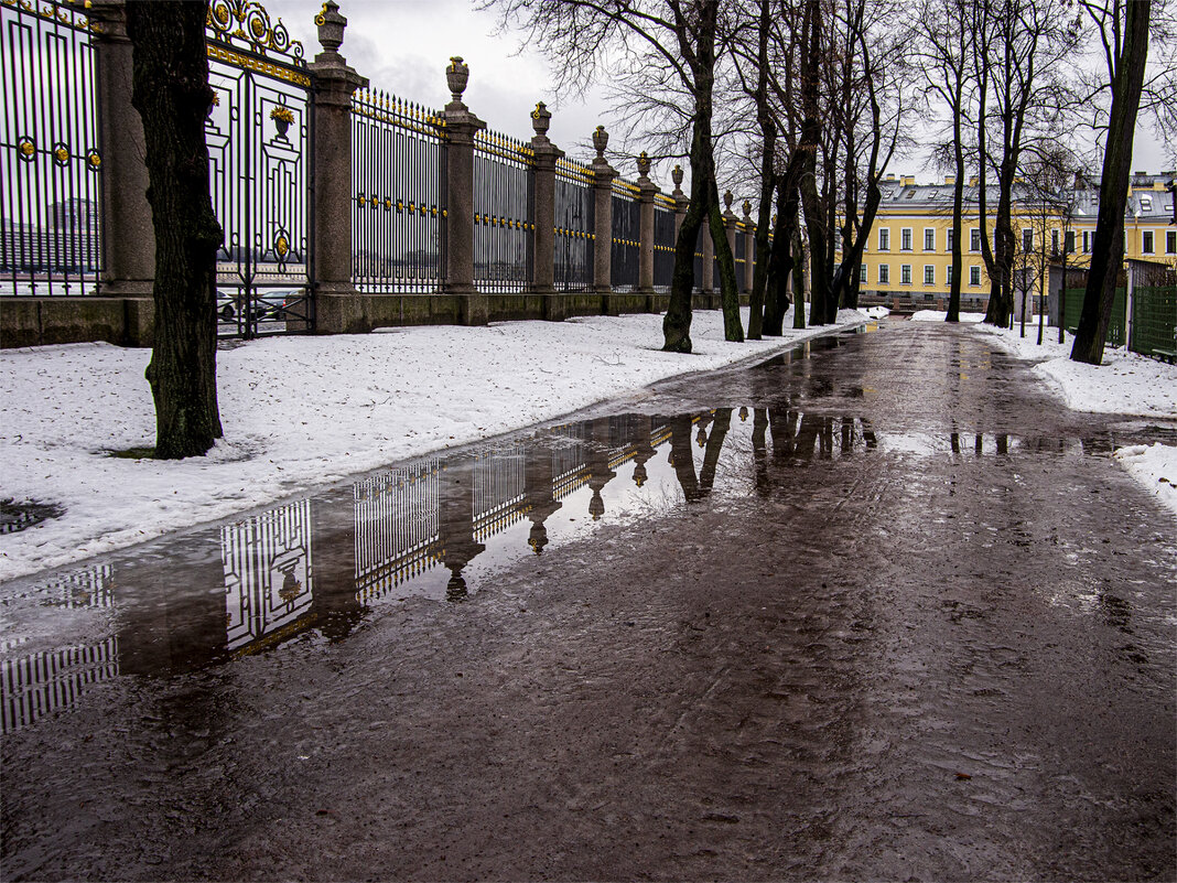 Январь 23 года. Летний сад. - Александр 