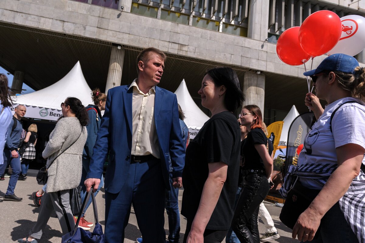 На мотофестивале - Сергей Золотавин На мотофестивале - Сергей Золотавин