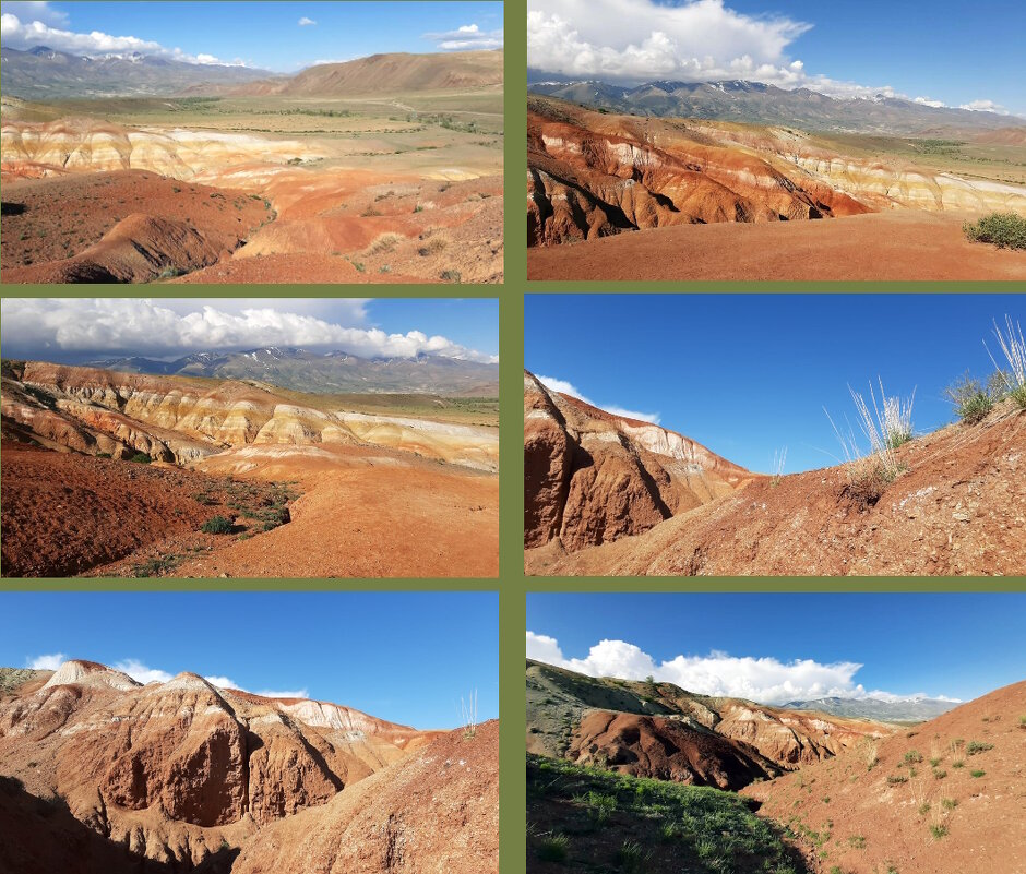 Марсовые горы на Алтае. - Ольга Довженко Марсовые горы на Алтае. - Ольга Довженко