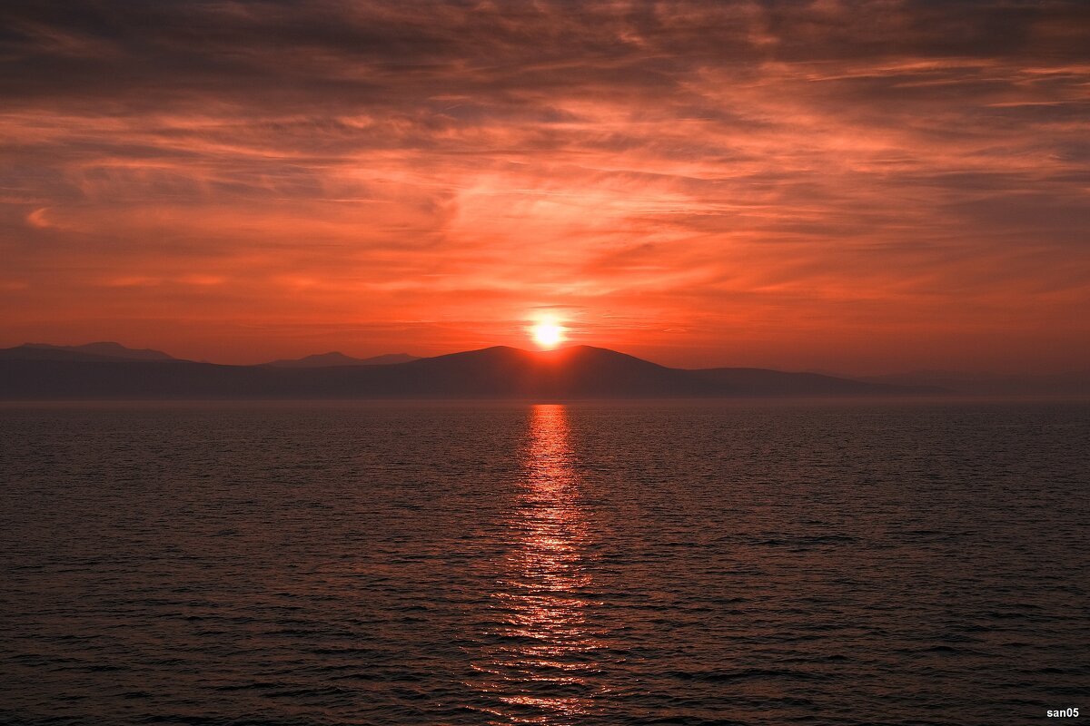 Закат на Байкале - san05 -  Александр Савицкий