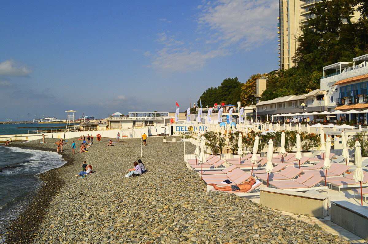 Сочи. Пляж в октябре - Татьяна Лютаева Сочи. Пляж в октябре - Татьяна Лютаева