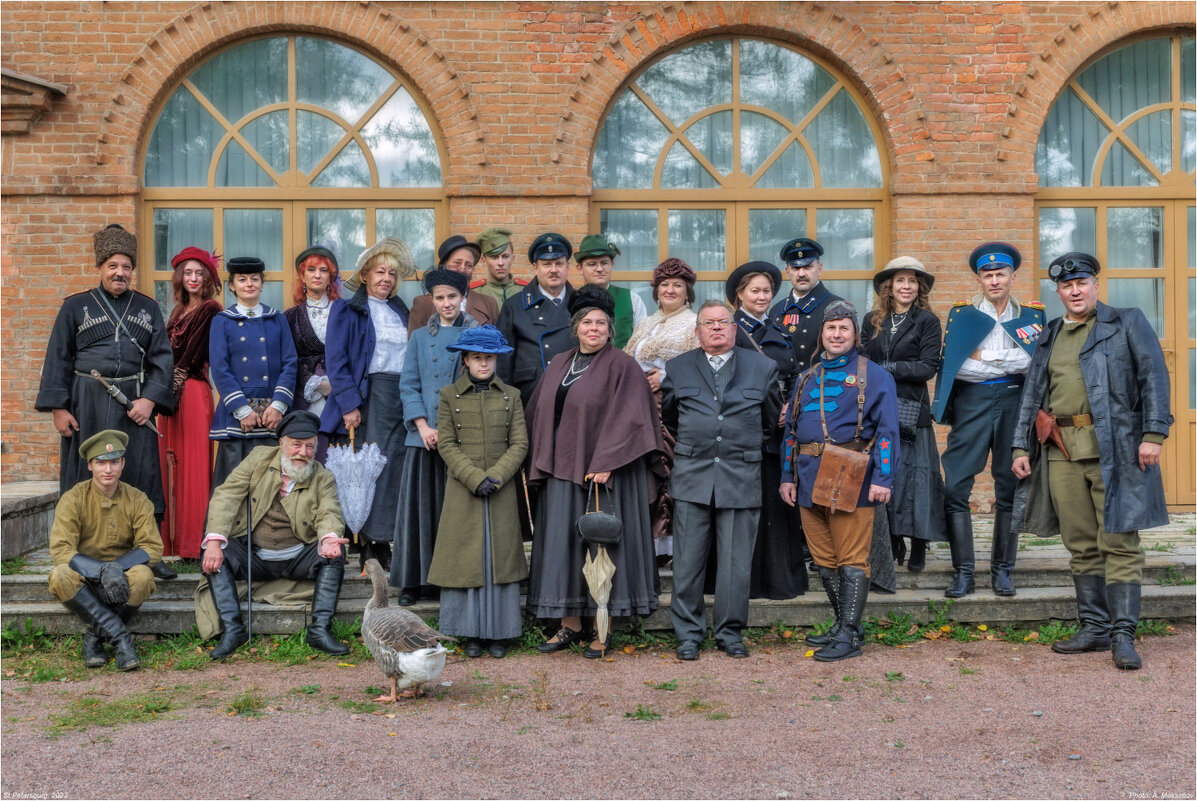 Модели. Данное фотомероприятие посвящено событиям в России 1910-1917 годов. - Александр Максимов