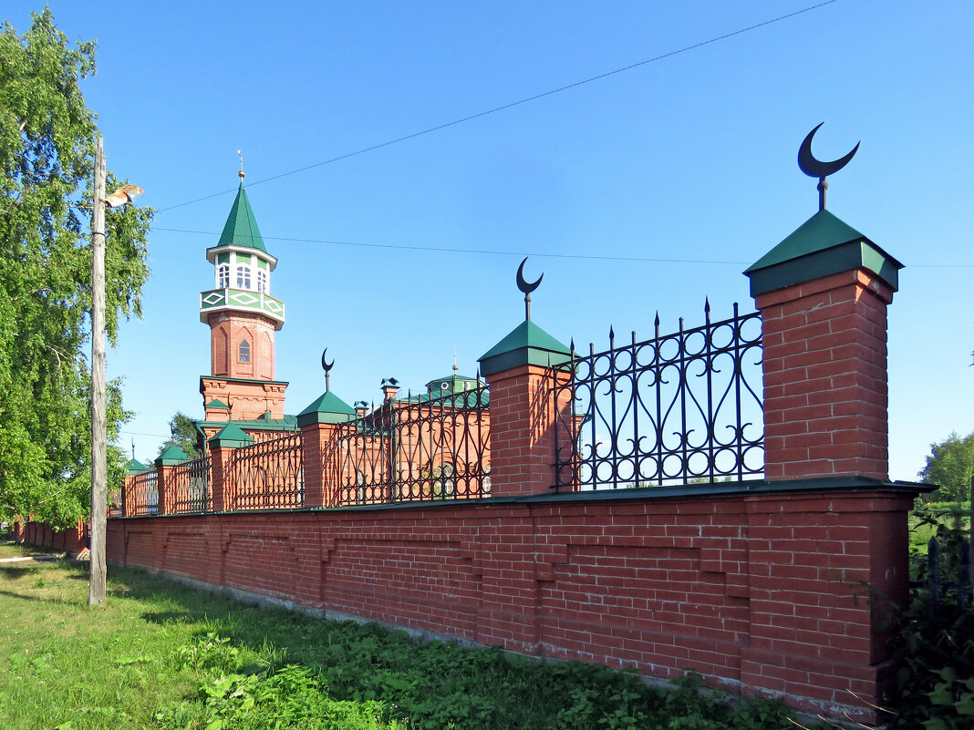 Татарская мечеть в Енисейске  19 в - ИРЭН@ .