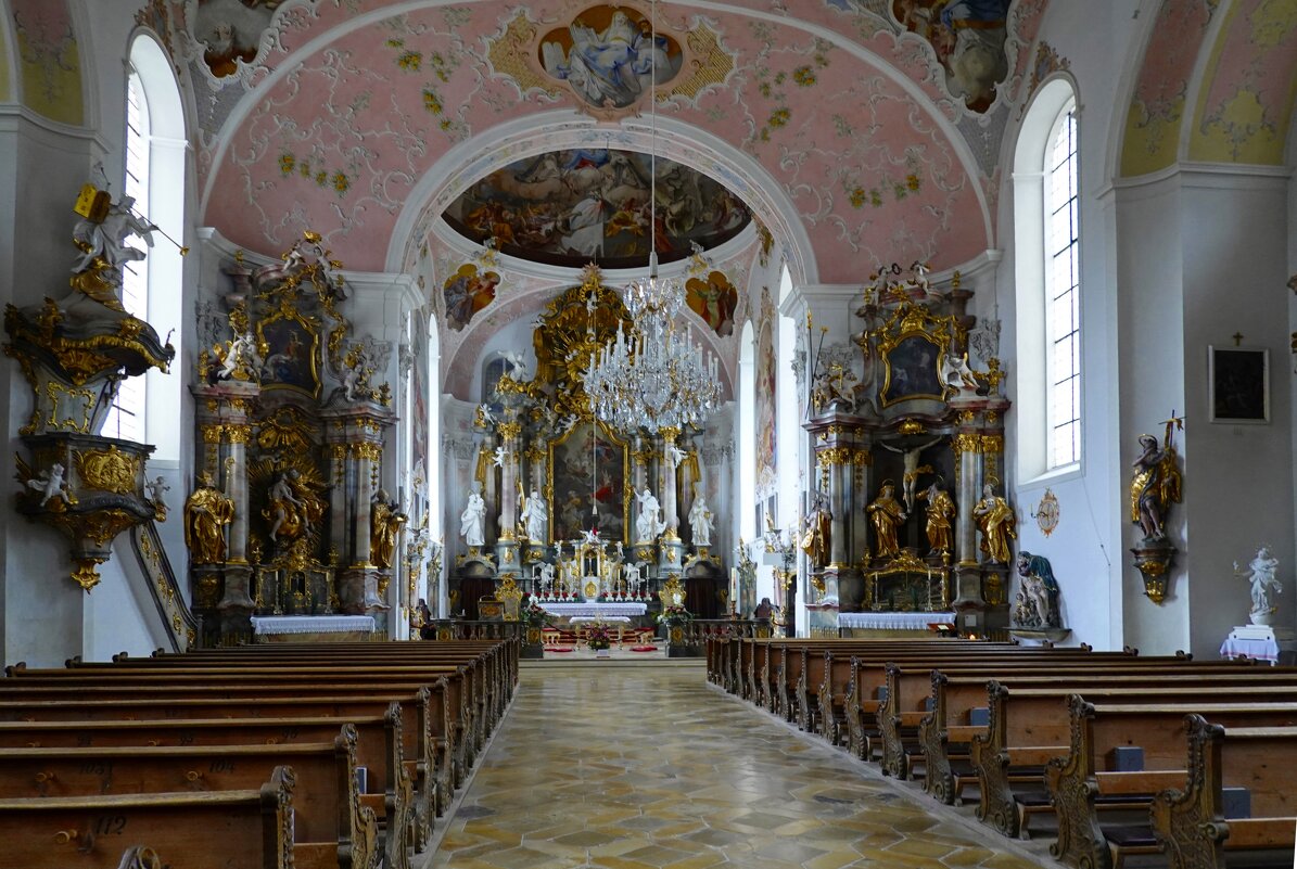 Церковь Святых Петра и Павла в Обераммергау - Galina Dzubina Церковь Святых Петра и Павла в Обераммергау - Galina Dzubina