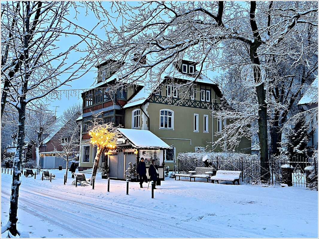 Светлогорск зимний. - Валерия Комова