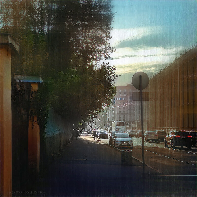 My magic Petersburg_04239 Виленский переулок - Станислав Лебединский