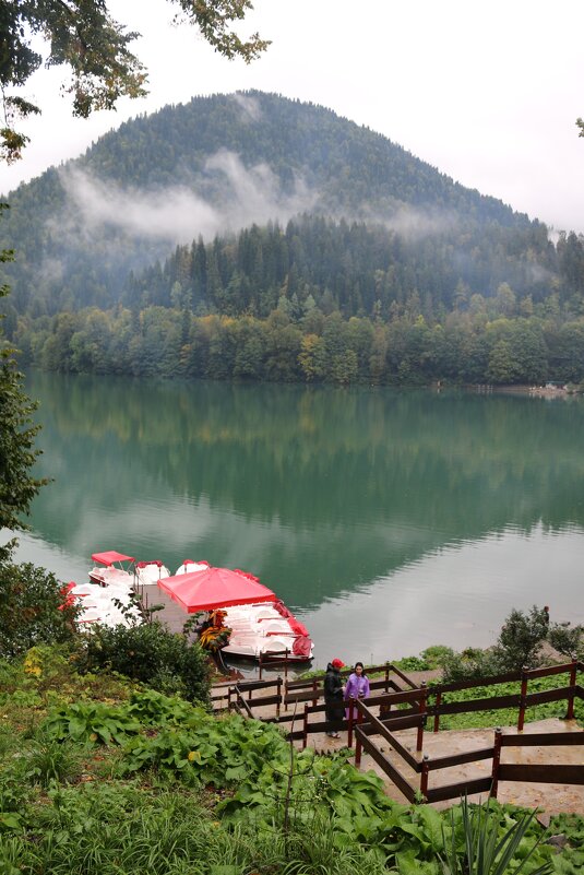 Осень на озере Рица - Ольга 