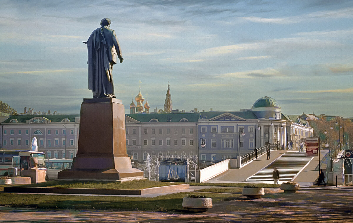 Москва. Вид от Болотной площади. - В и т а л и й .... Л а б з о'в