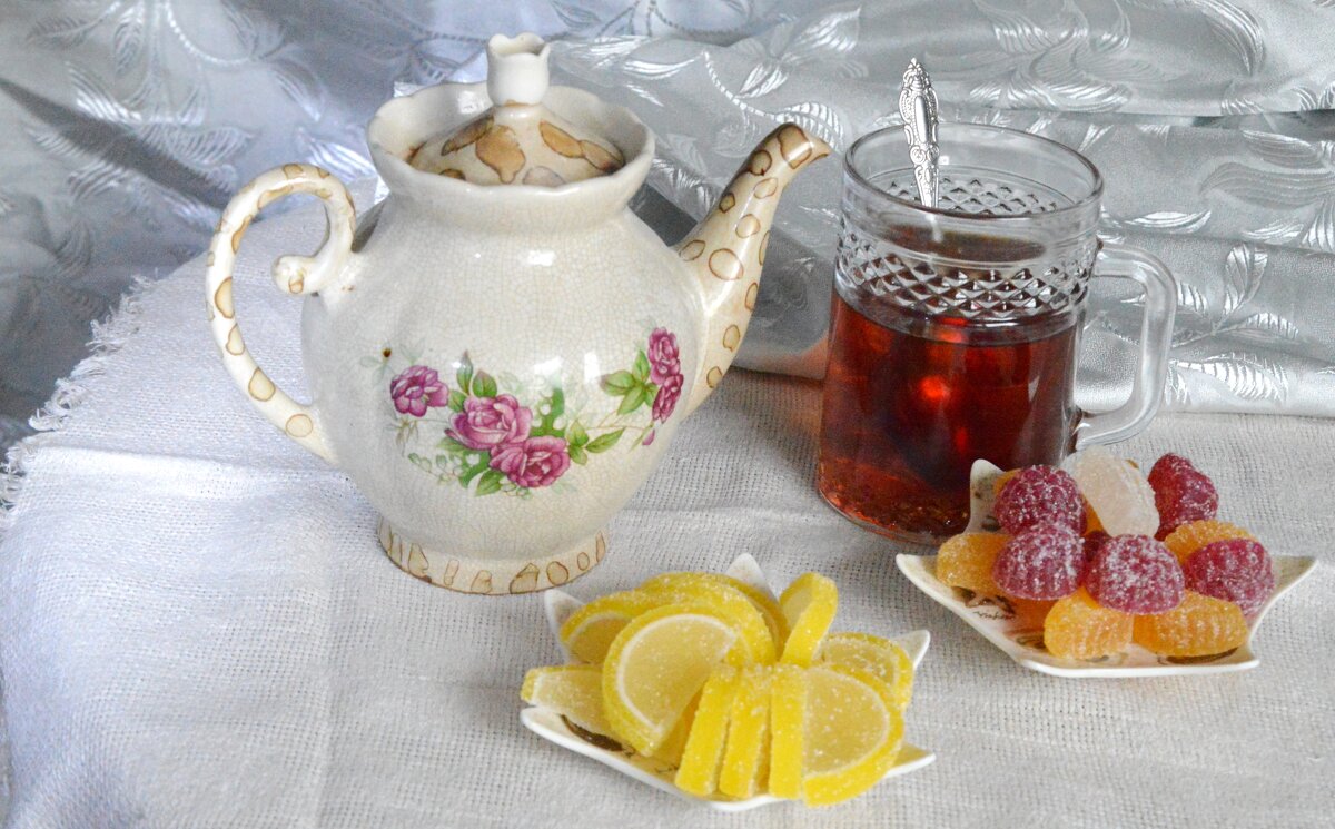 Чай с мармеладом... - Надежда Куркина Чай с мармеладом... - Надежда Куркина