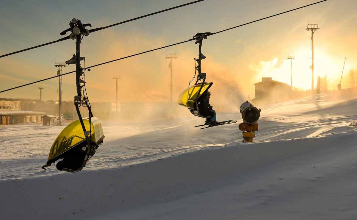 Охта парк - skijumper Иванов