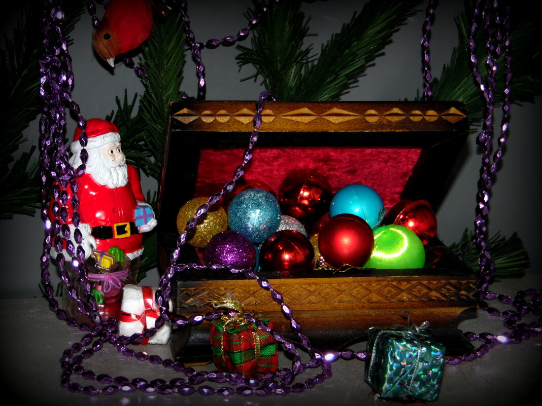 Новогодний сундучок. - nadyasilyuk Вознюк Новогодний сундучок. - nadyasilyuk Вознюк