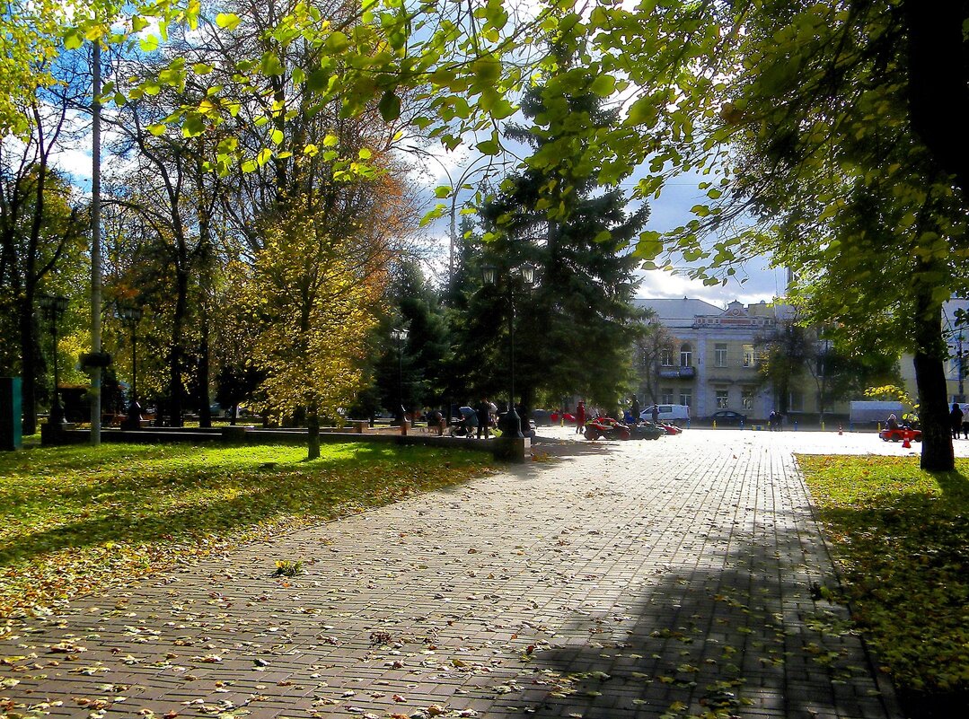 В осеннем парке - Роман Савоцкий