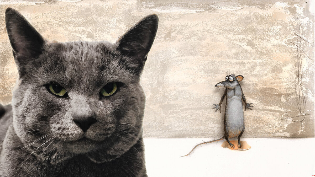 Кошки - мышки. - Анна Пугач Кошки - мышки. - Анна Пугач