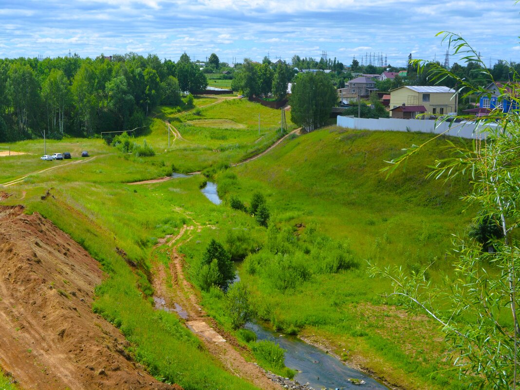 Новочебоксарск. Долина реки Кукшум в юго-западных окрестностях города. - Пётр Чернега