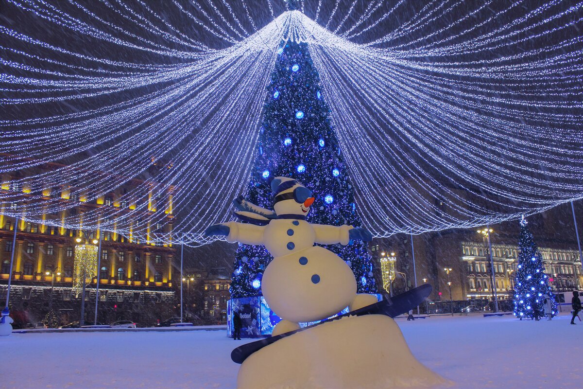 Москва новогодняя - Тамара Вебер Москва новогодняя - Тамара Вебер