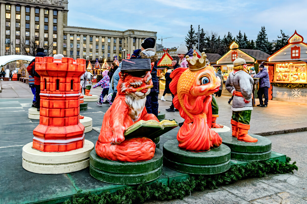 СПб. Московская пл. Рождественская ярмарка - Виктор Орехов