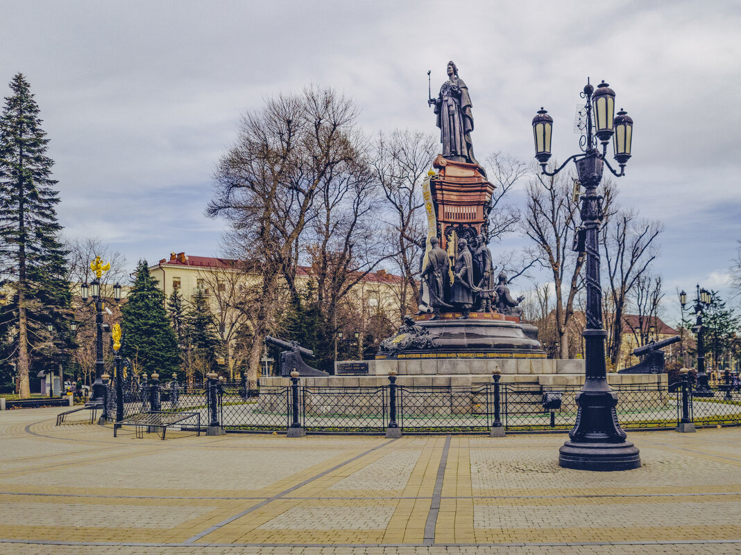 Памятник Екатерине в Краснодаре - Валерий Ткаченко