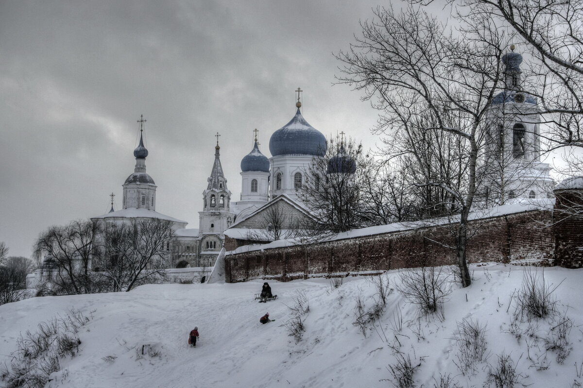 Боголюбовские горки. Для детей забава. - Вячеслав Колобовников