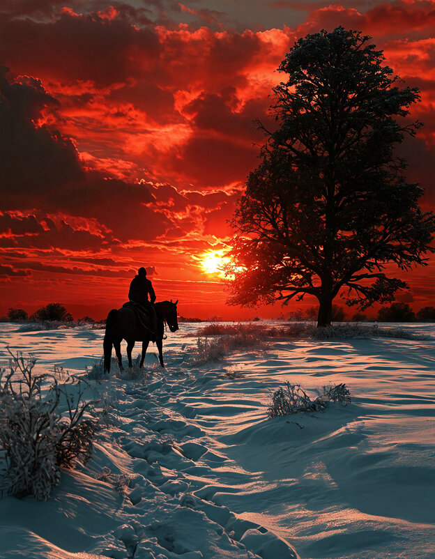 "Домой" - Cергей Гребеневич AI Фотограф, ретушёр