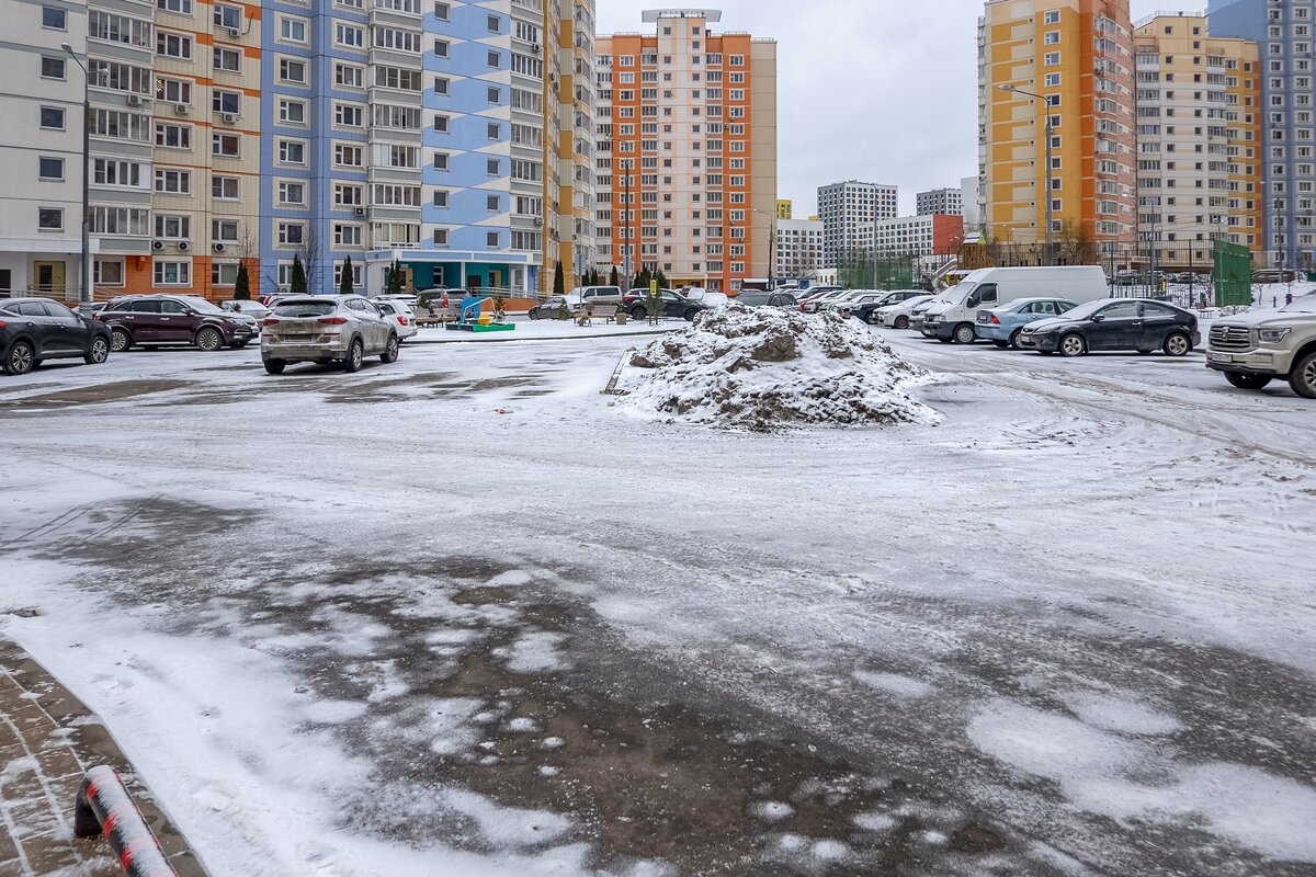 Городской январский пейзаж - Валерий Иванович