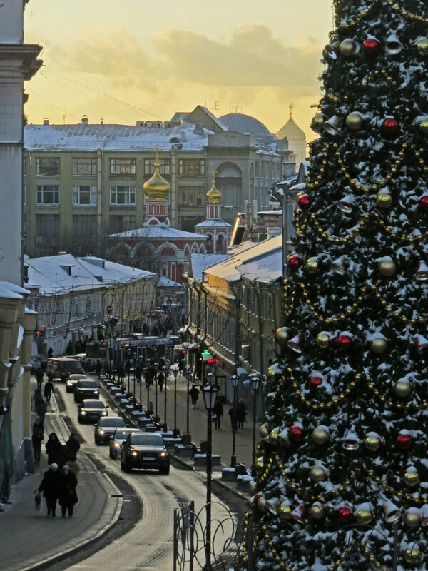 Зима в Москве - ИРЭН@ .