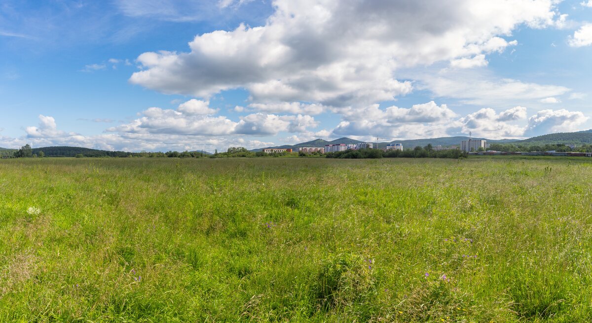 Долина реки Миасс (панорама). - Алексей Трухин Долина реки Миасс (панорама). - Алексей Трухин