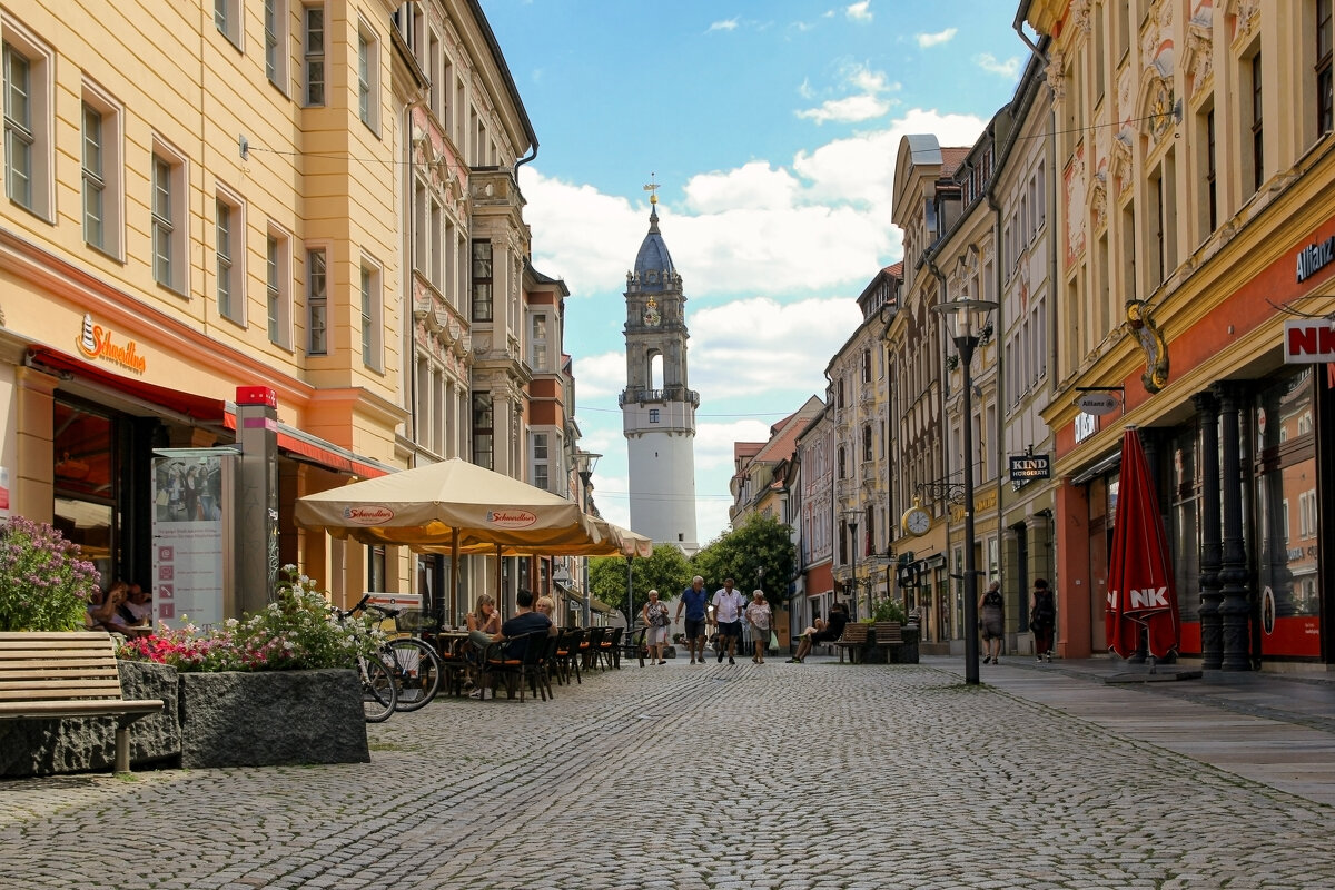 Падающая башня Баутцена - skijumper Иванов