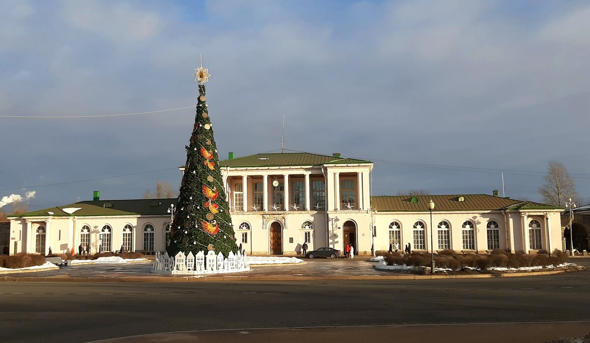 Царское Село. Привокзальная площадь - Наталья Герасимова Царское Село. Привокзальная площадь - Наталья Герасимова