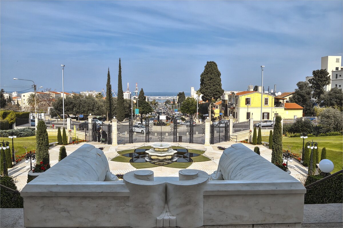 Израиль Хайфа 2014г Всемирный Центр Бахаи - ujgcvbif 