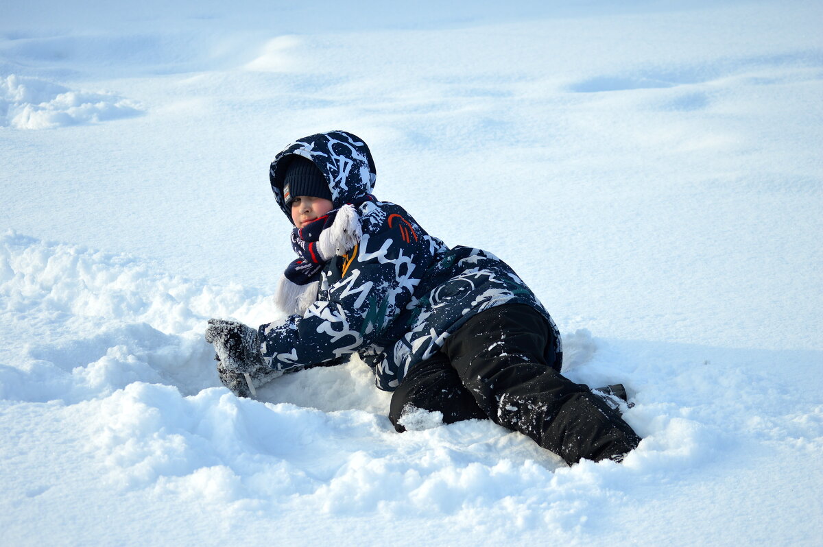 Купание в снегу - Татьяна Лютаева