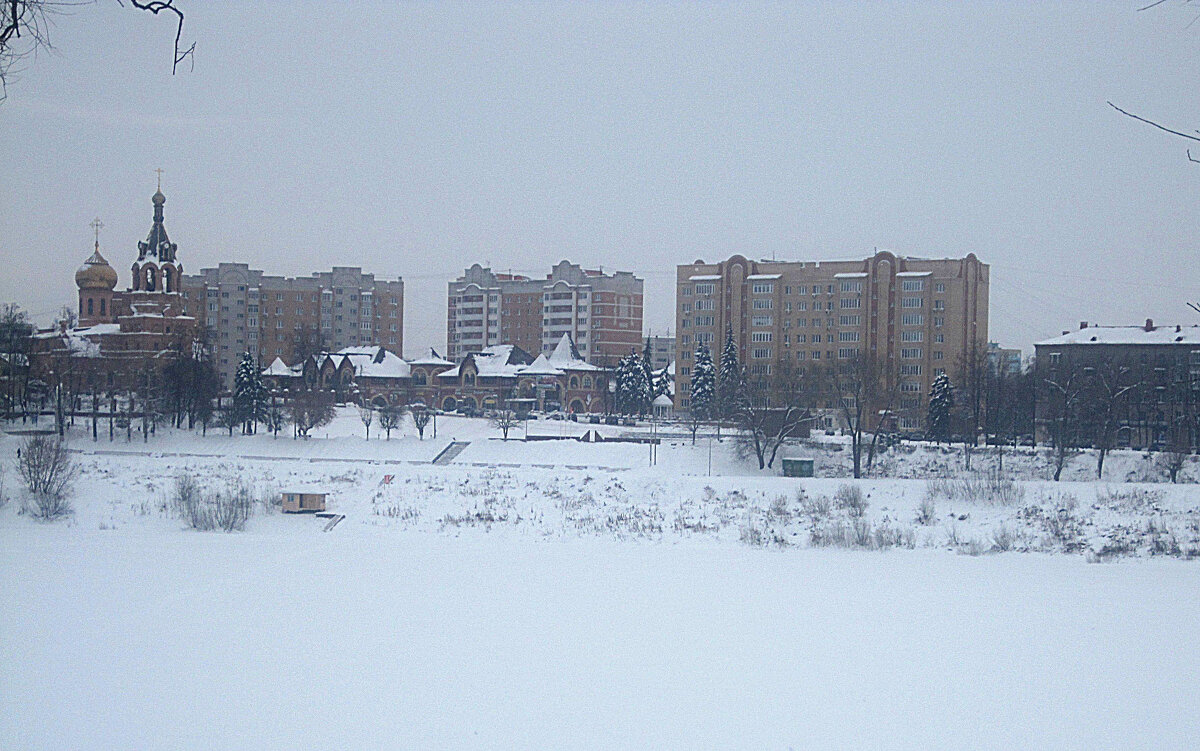 Город зимой - Елена Семигина