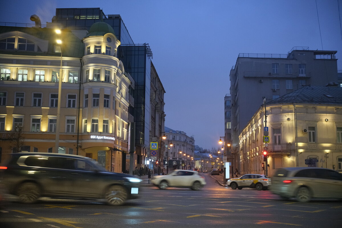 Вид на Мясницкую. - Лютый Дровосек