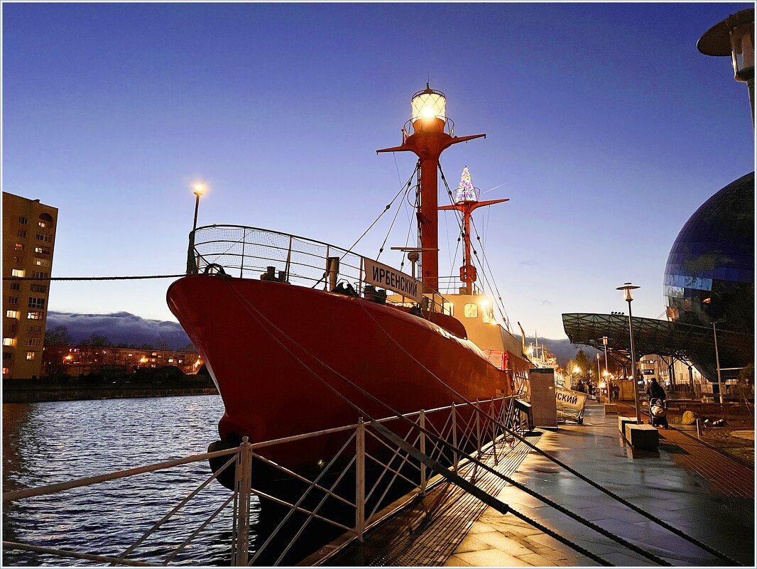 Плавучий маяк Ирбенский. - Валерия Комова Плавучий маяк Ирбенский. - Валерия Комова