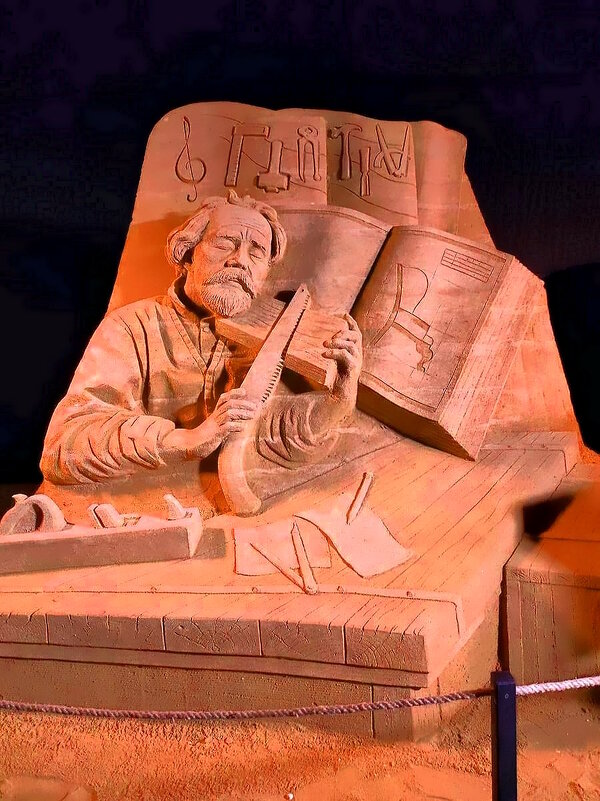 Песчаные скульптуры в Парке Победы в Москве. - Ольга Довженко