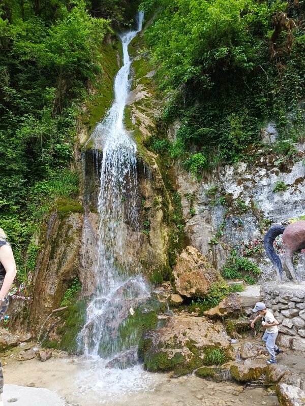 Водопад Мужские слезы Абхазия - Татьяна Пальчикова