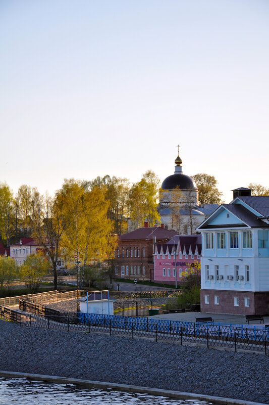 Мышкин вечером с Волги (фото 2018 года) - Gen 