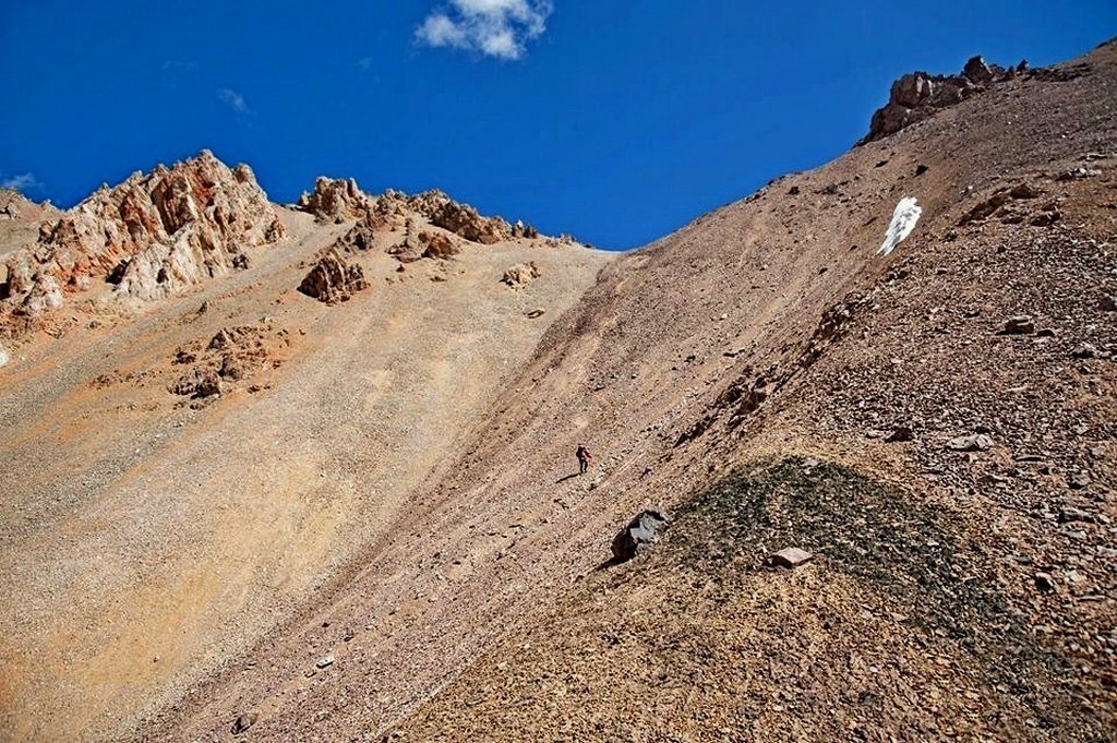 ПО ВЕРХАМ, h~3800м, на перевал. - Виктор Осипчук ПО ВЕРХАМ, h~3800м, на перевал. - Виктор Осипчук