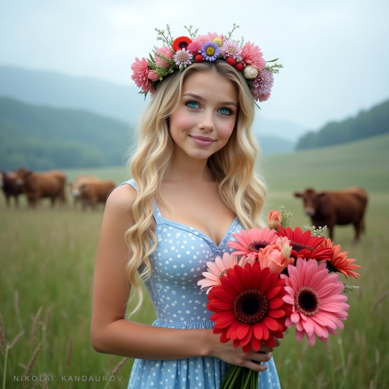 Барышня-Пастушка - Николай Кандауров