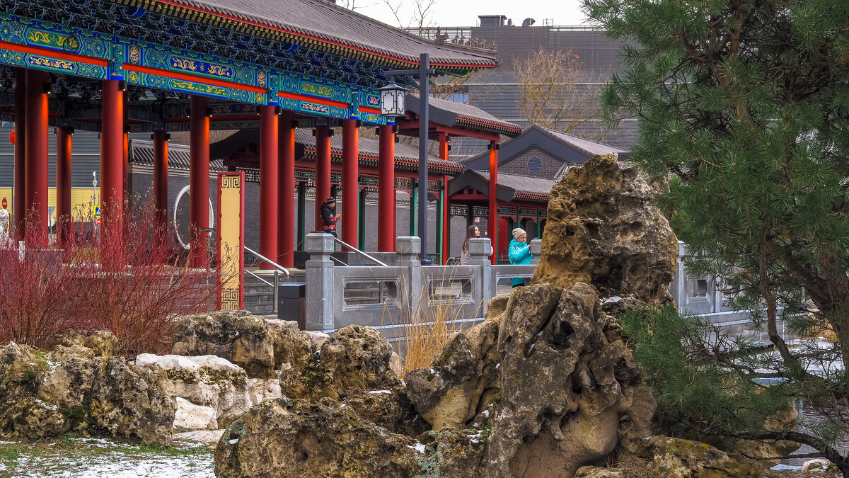 Зарисовка из Парка Хуамин - юрий поляков Зарисовка из Парка Хуамин - юрий поляков