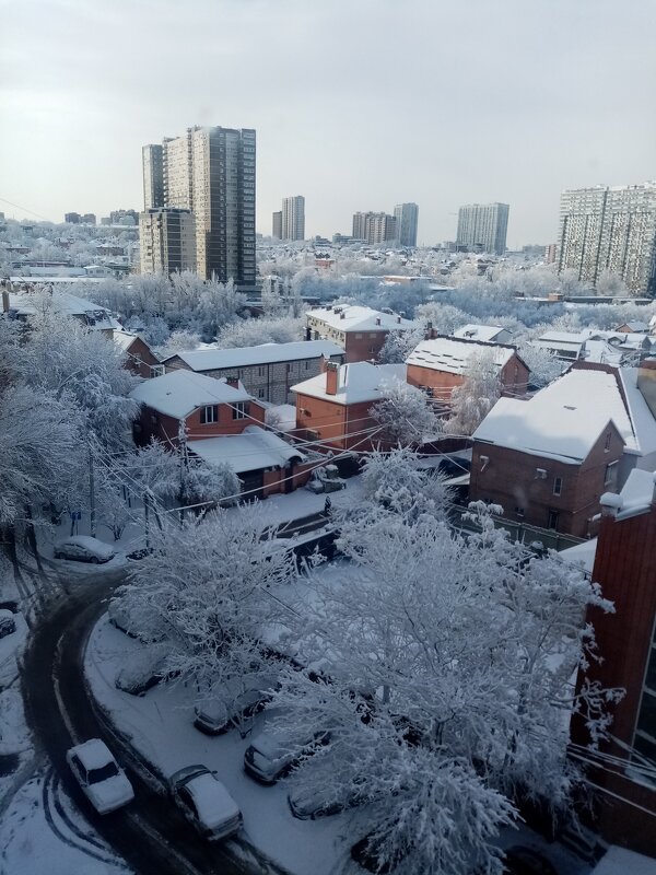 Неужели в наш город пришла зима... - Татьяна Р Неужели в наш город пришла зима... - Татьяна Р